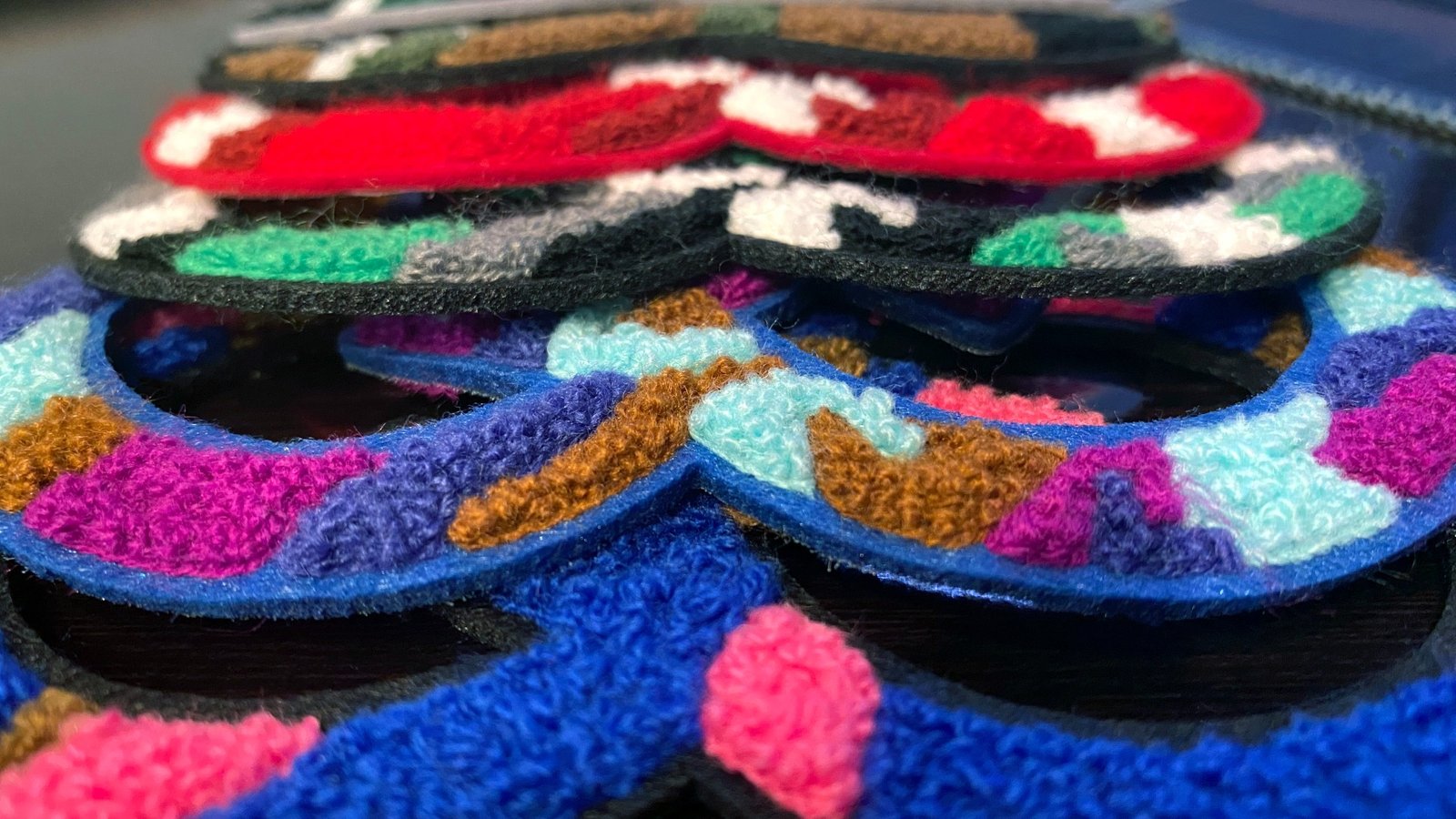 Brush Chenille Patch example