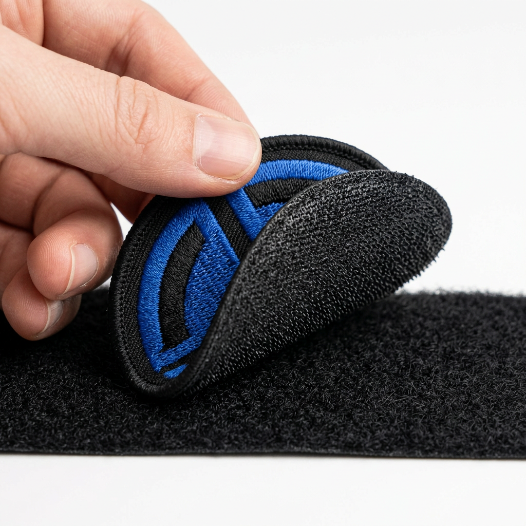 Velcro backing patch