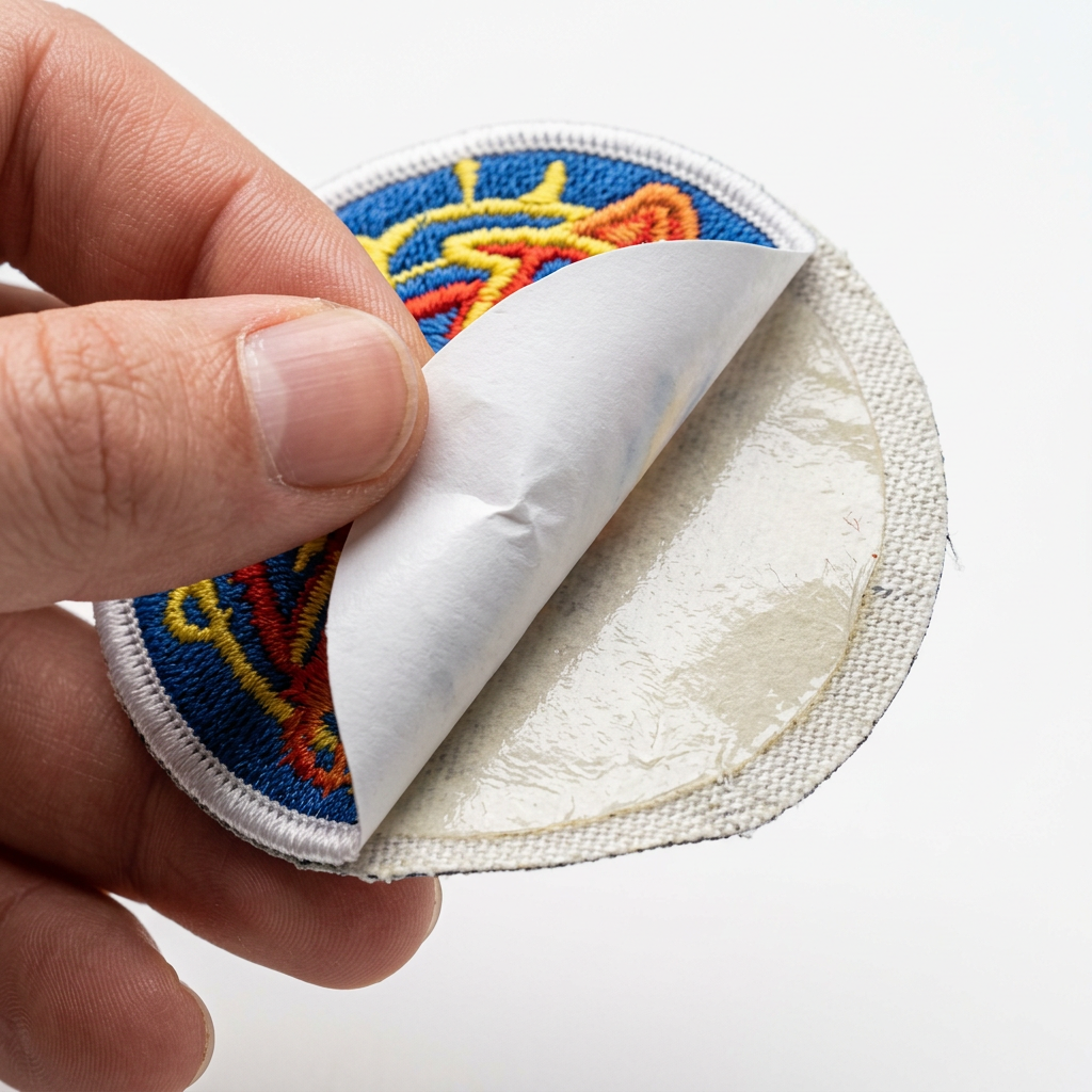 Adhesive backing patch